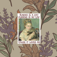 Load image into Gallery viewer, Karma Is a Cat Sticker