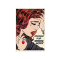 Load image into Gallery viewer, Heart Break Girl Sticker