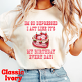 Load image into Gallery viewer, It's My Birthday Everyday Graphic Tee