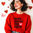 Load image into Gallery viewer, More Amore Por Favor Graphic Sweatshirt