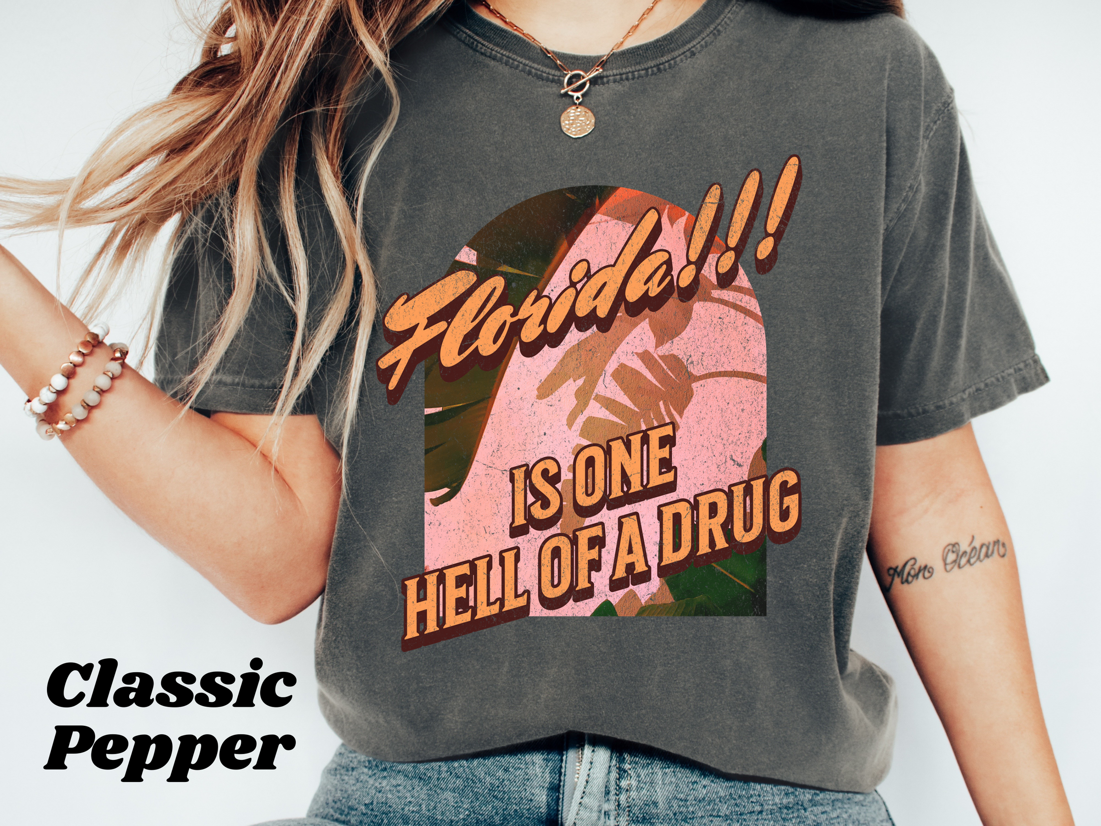 One Hell of a Drug Vintage Graphic Tee