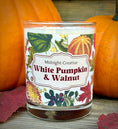 Load image into Gallery viewer, White Pumpkin and Walnut Candle