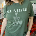 Load image into Gallery viewer, Sláinte Champagne Tower Graphic Tee