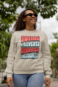 Load image into Gallery viewer, Voting Prevents Unwanted Presidencies Graphic Tee and Sweatshirt