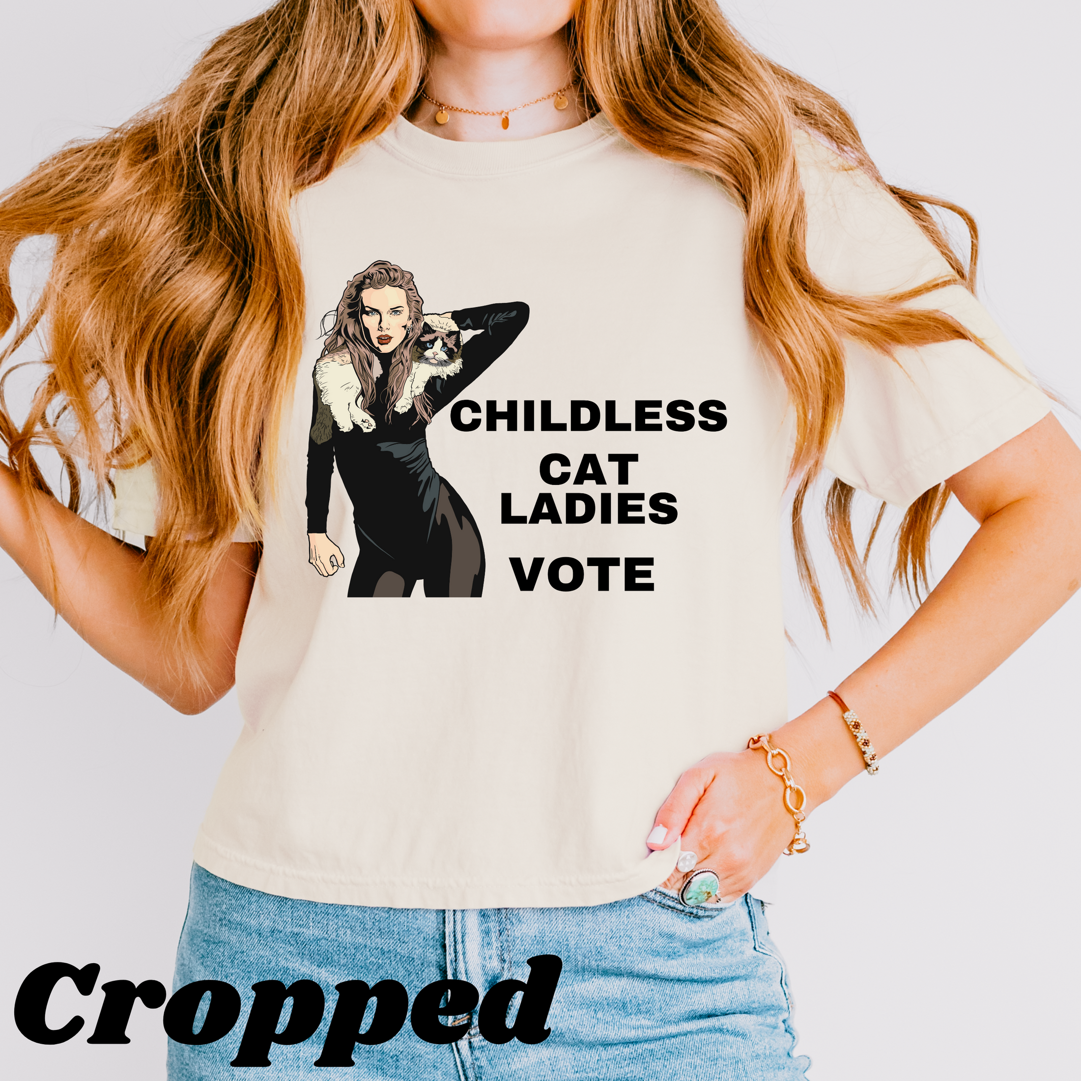 Childless Cat Ladies Vote Swiftie T-Shirt/Sweatshirt