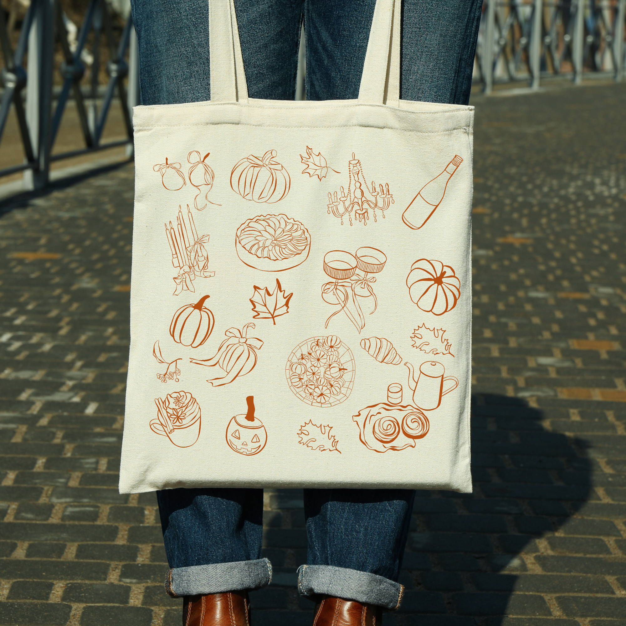 "La Dolce Vita" Autumn Tote