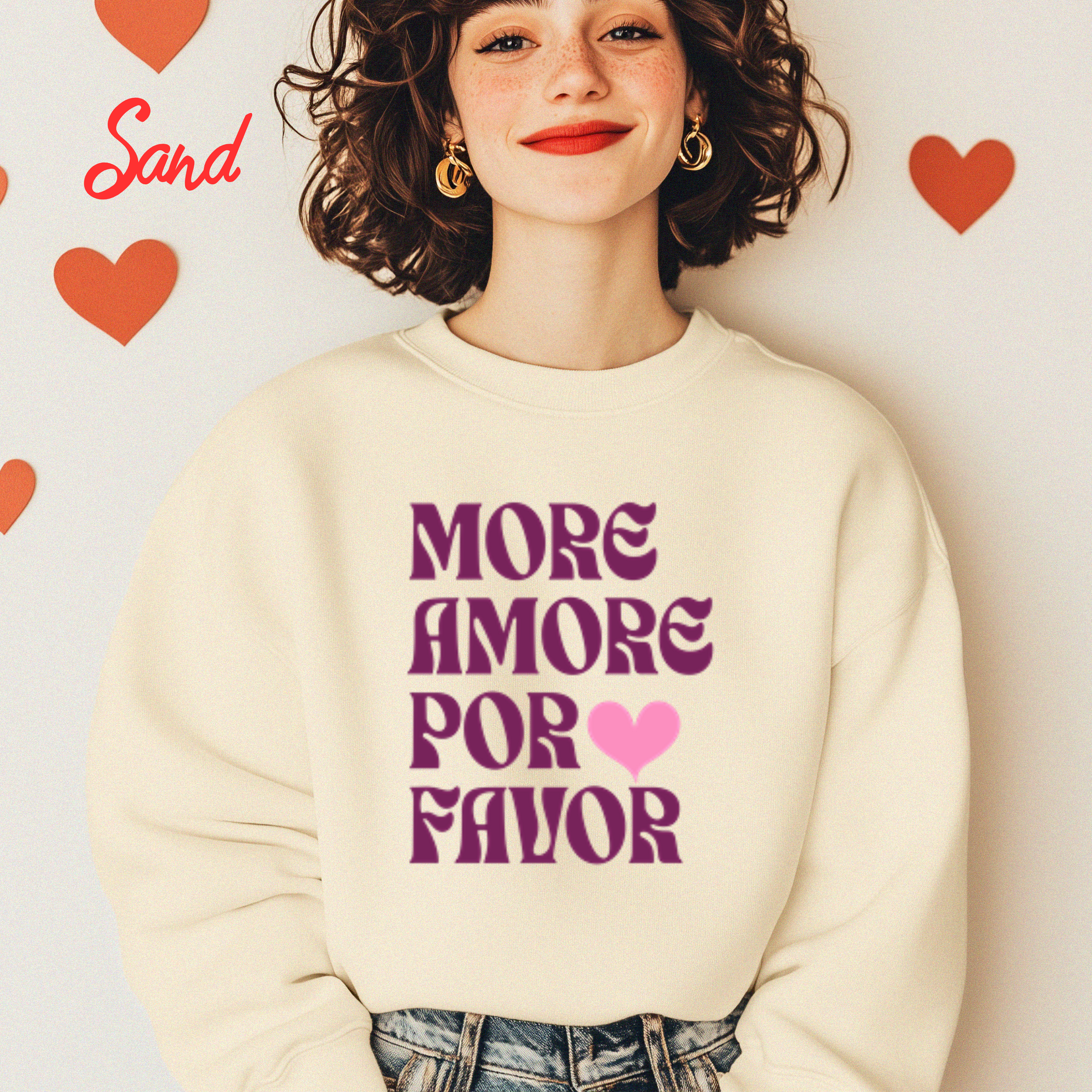 More Amore Por Favor Sweatshirt