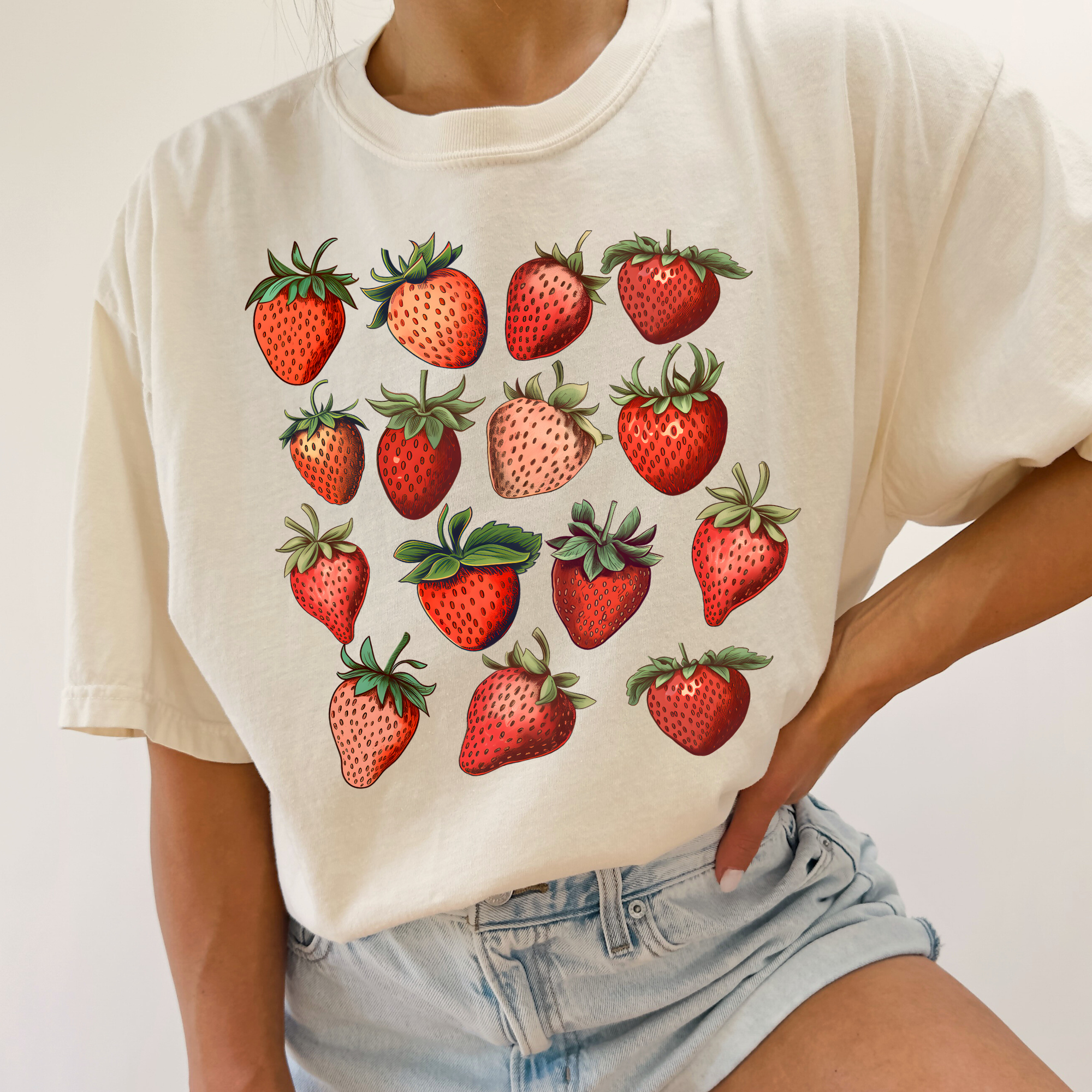 Retro Strawberry T-Shirt