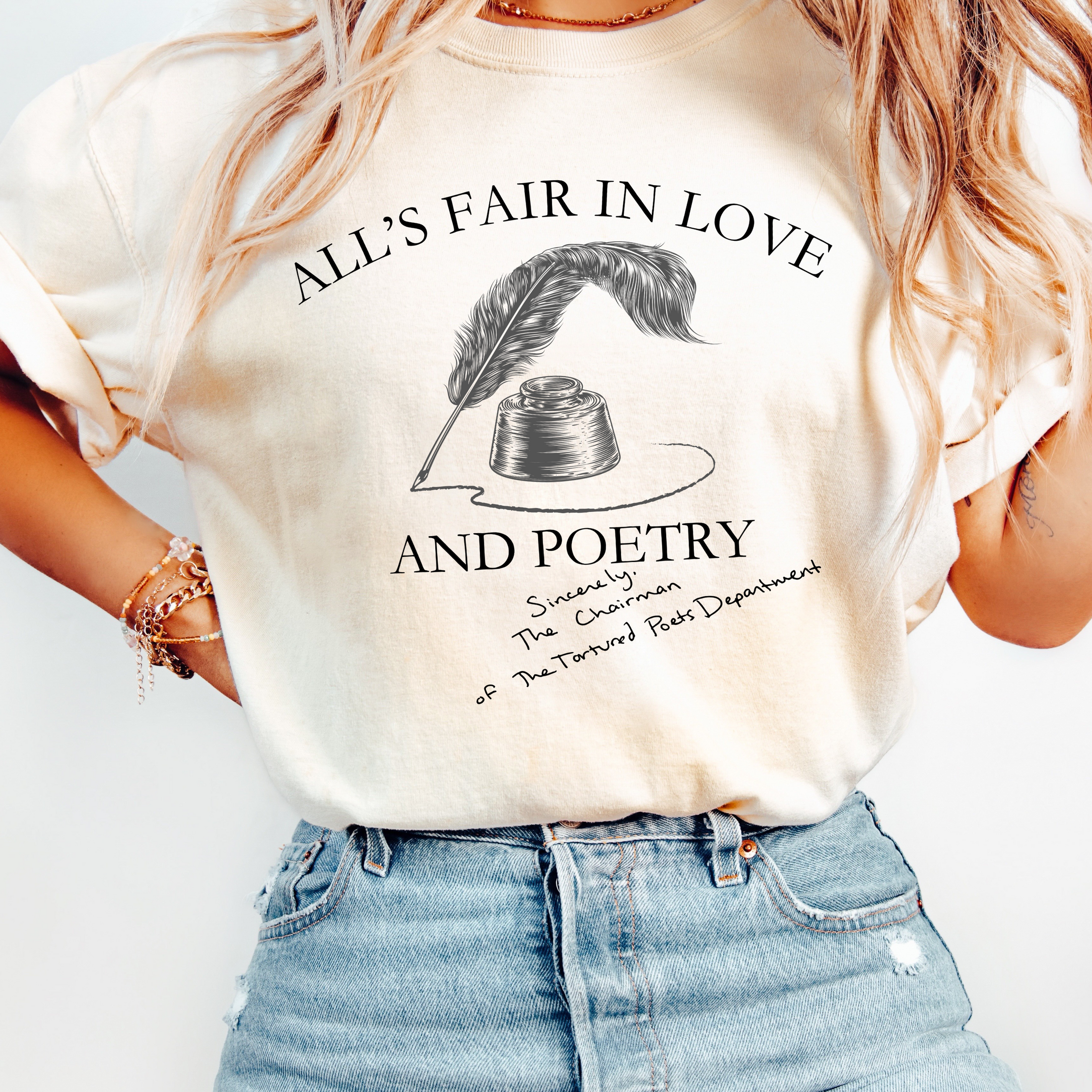 TTPD "All's Fair In Love and Poetry" T-Shirt