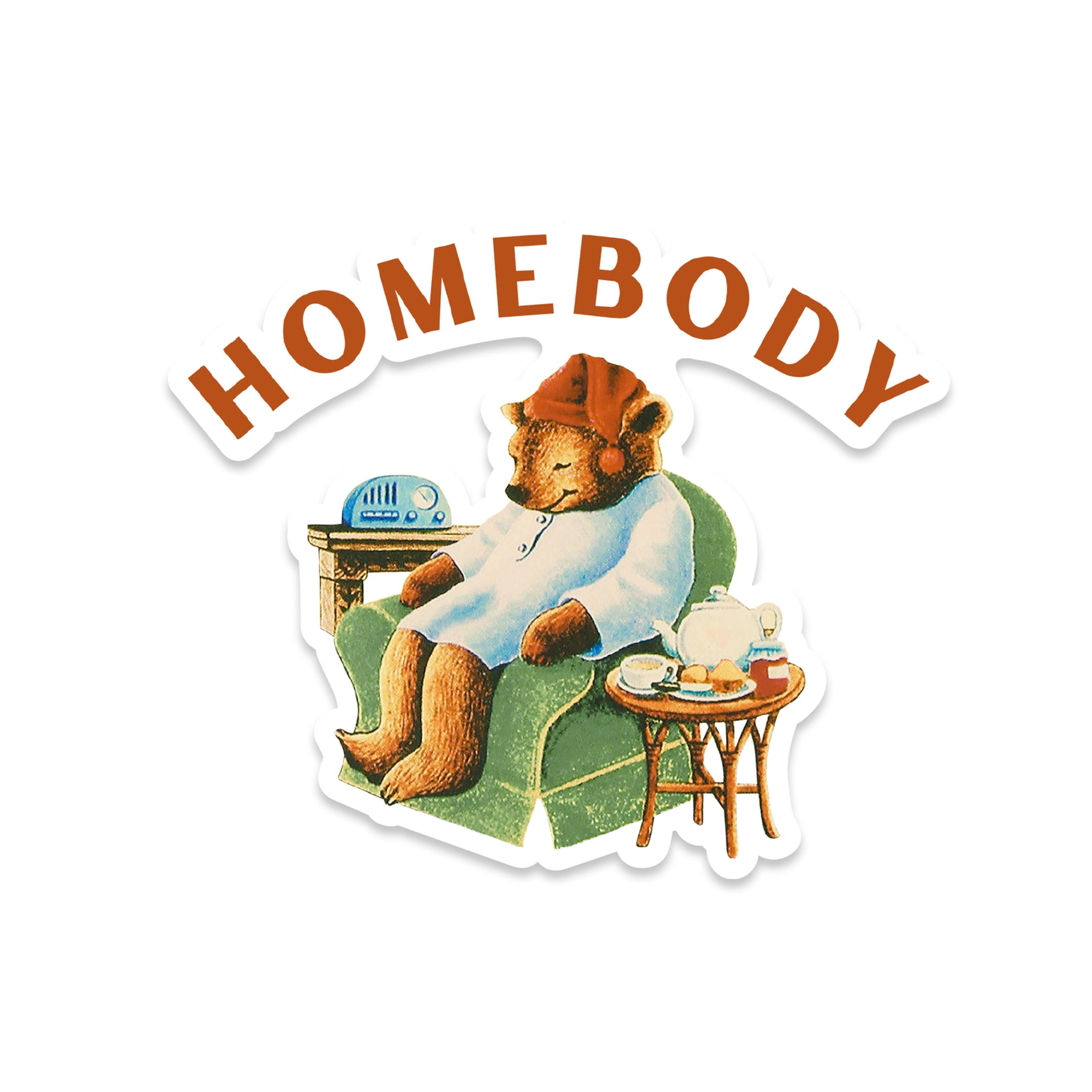 Homebody Sticker