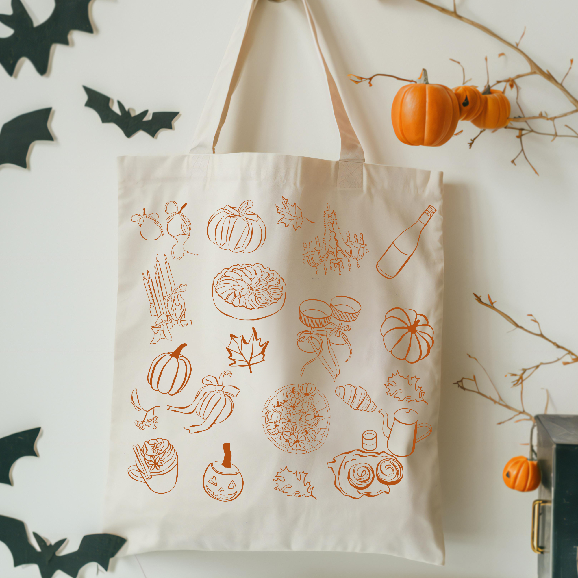 "La Dolce Vita" Autumn Tote