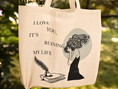 Load image into Gallery viewer, TTPD "I Love You, It's Ruining Me" Tote Bag
