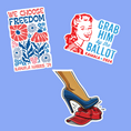 Load image into Gallery viewer, Madam President Sticker Bundle
