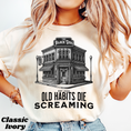 Load image into Gallery viewer, Black Dog Old Habits Die Screaming T-Shirt
