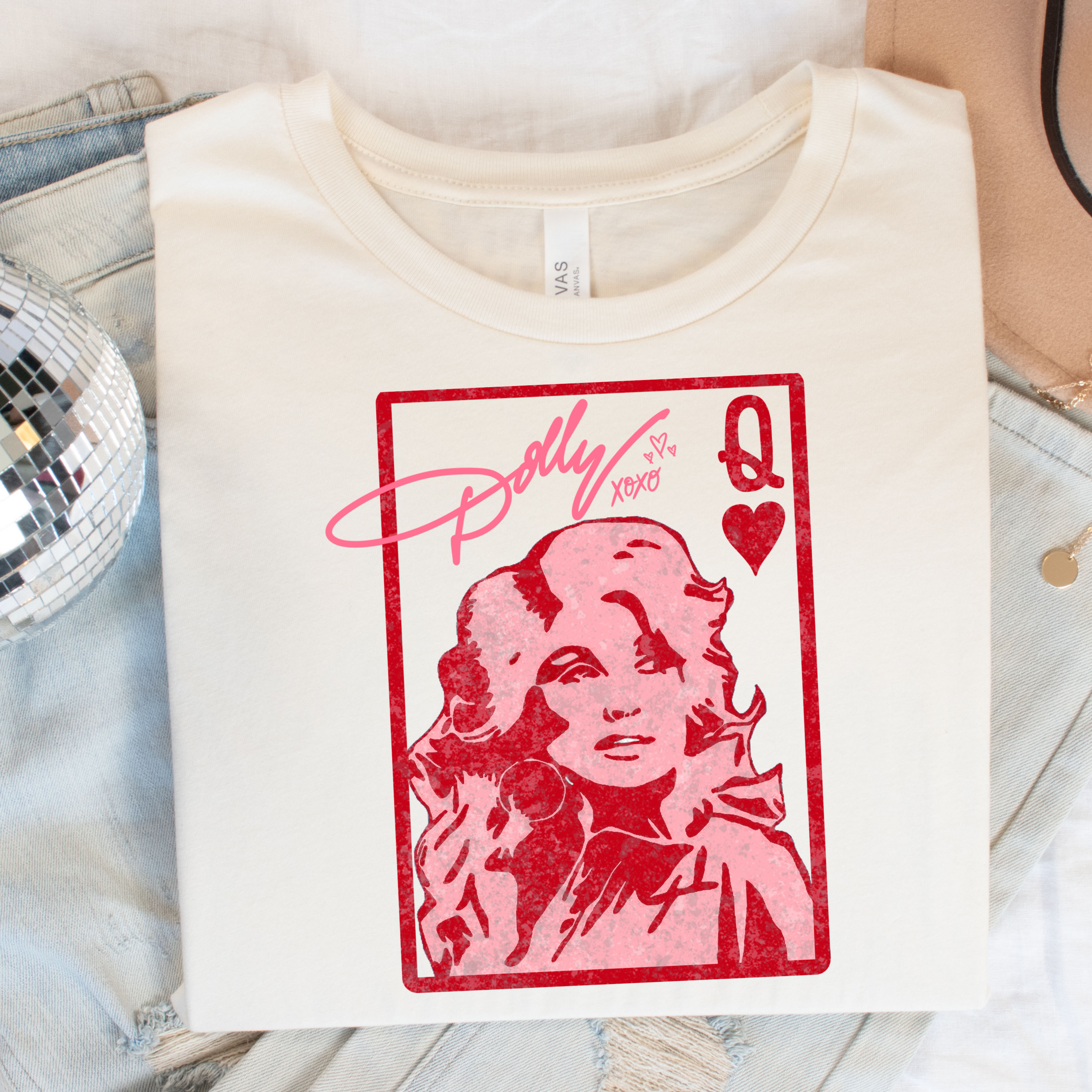 Dolly Queen of Hearts Tee