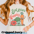 Load image into Gallery viewer, "Eat Your Veggies" Retro Print Shirt
