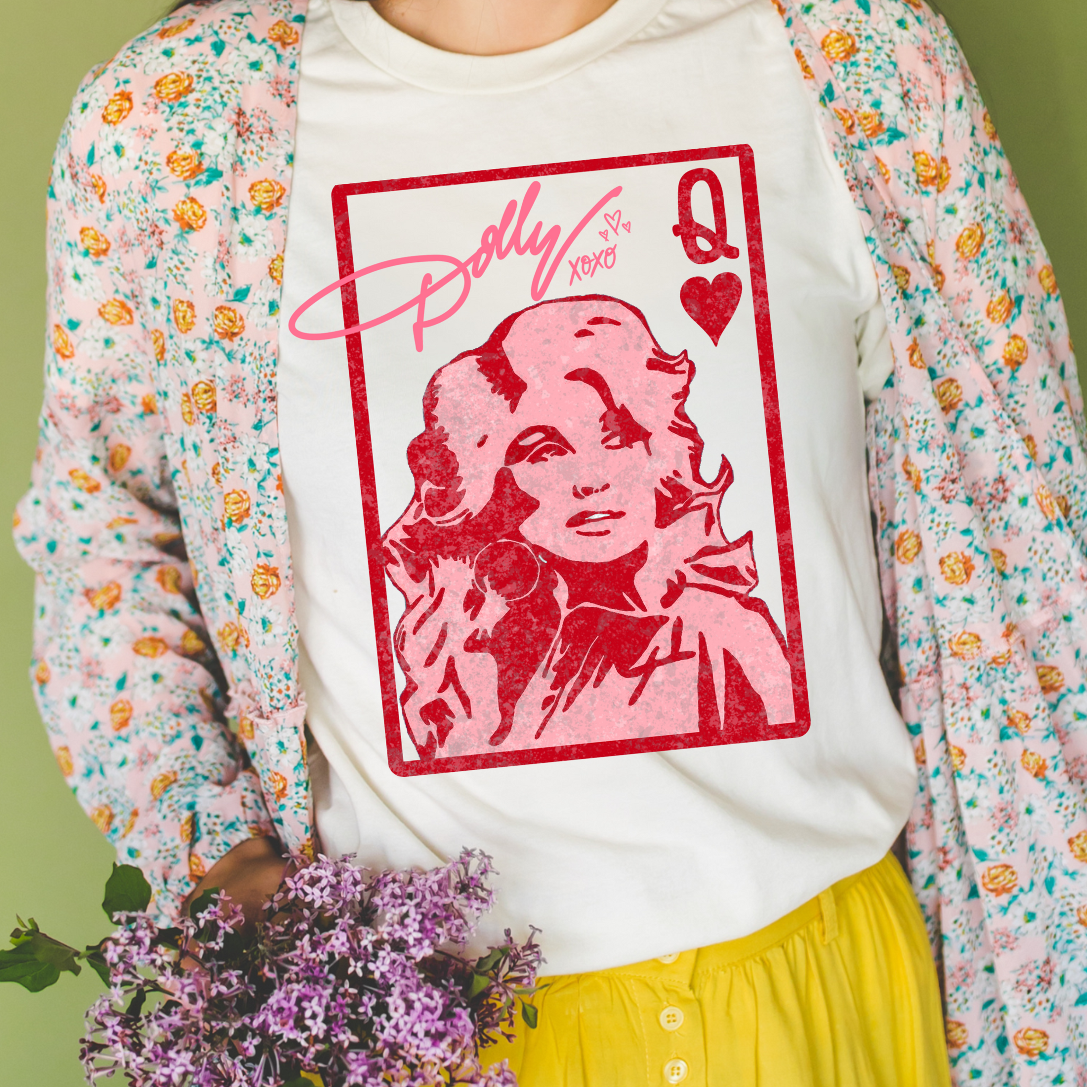 Dolly Queen of Hearts Tee