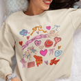 Load image into Gallery viewer, Amore Coquette Collage Graphic Sweatshirt
