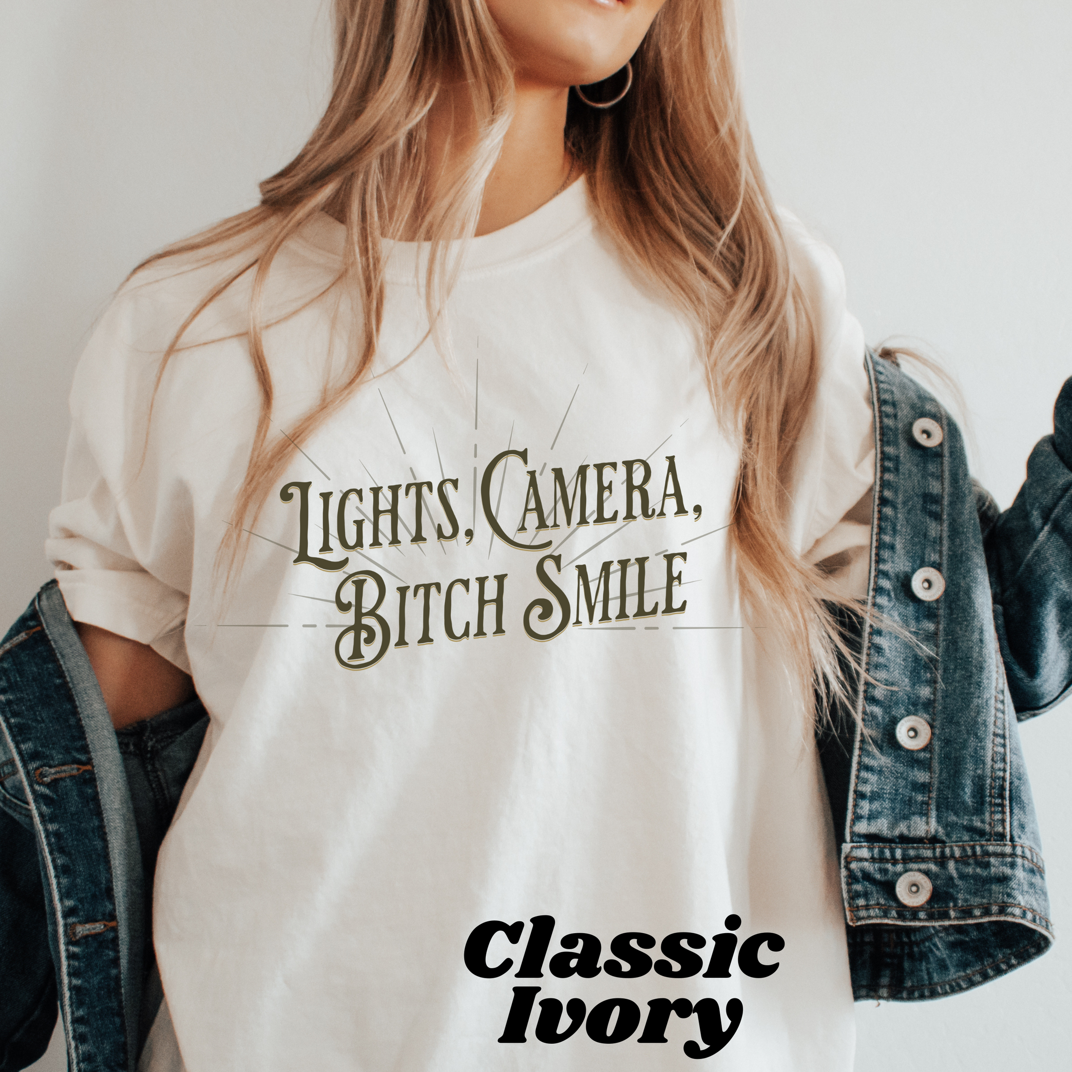 Lights, Camera, Bitch Smile , "I Can Do It With A Broken Heart" T-Shirt