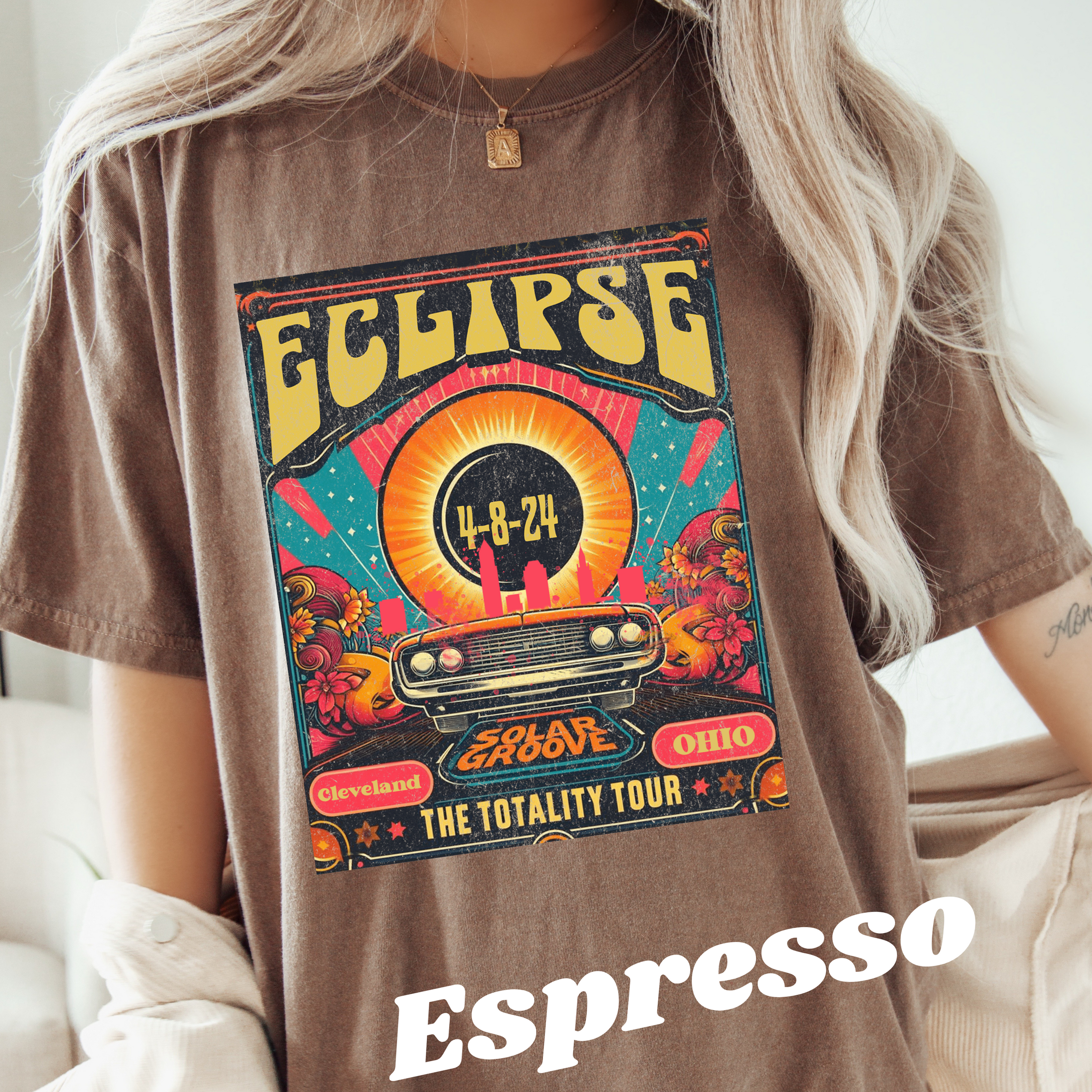 Eclipse 2024 Cleveland T-Shirt