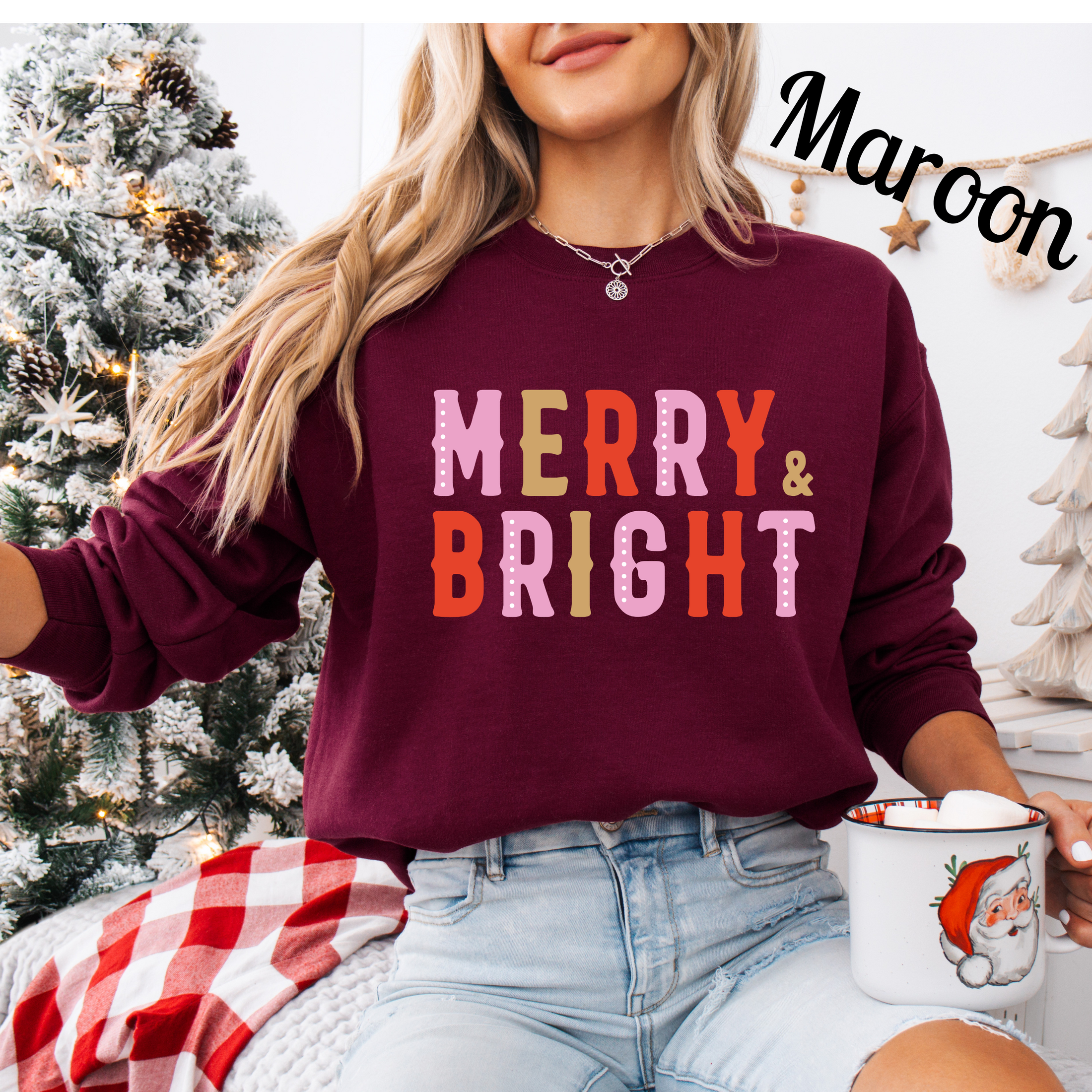 Merry & Bright Sweatshirt