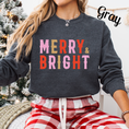 Load image into Gallery viewer, Merry & Bright Sweatshirt
