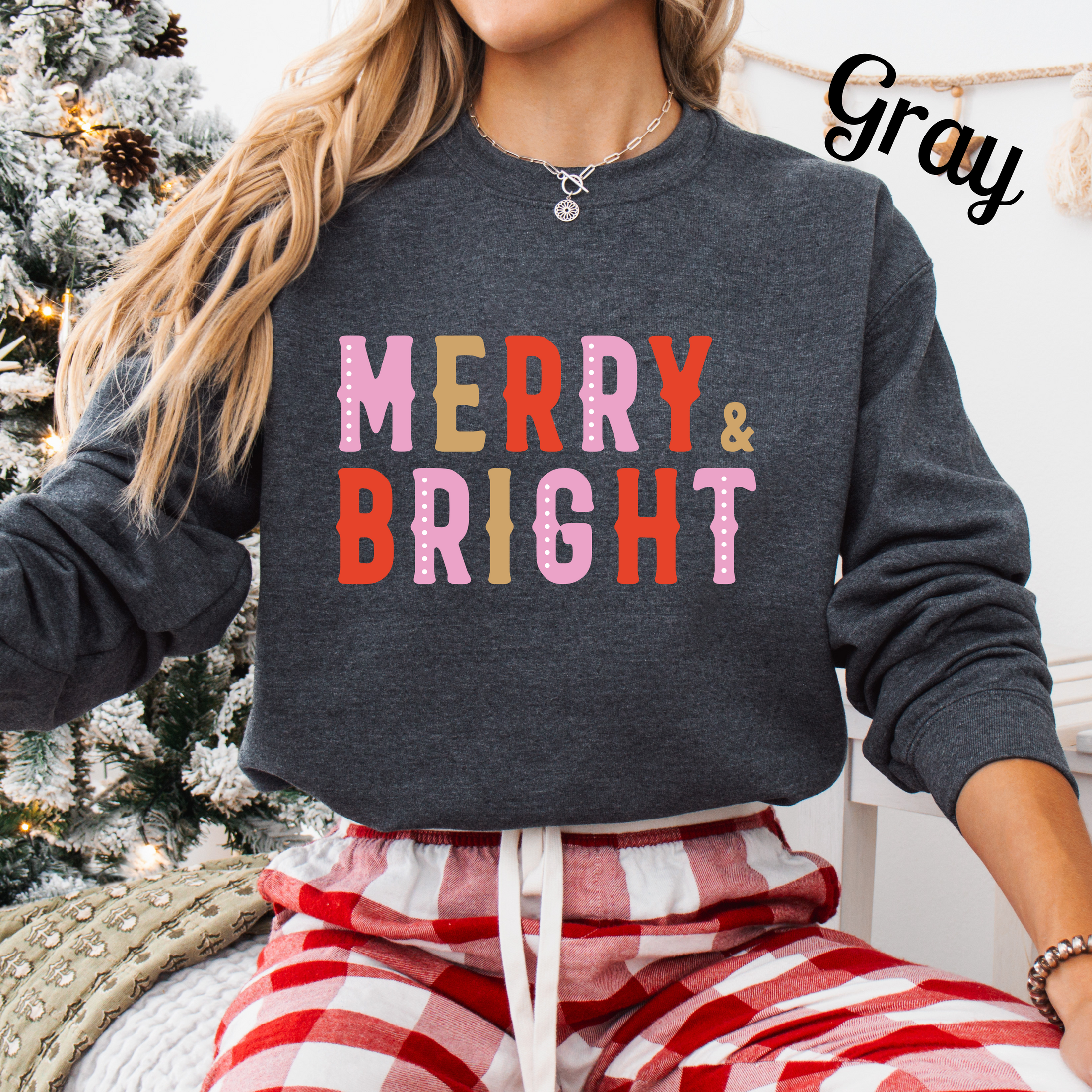 Merry & Bright Sweatshirt