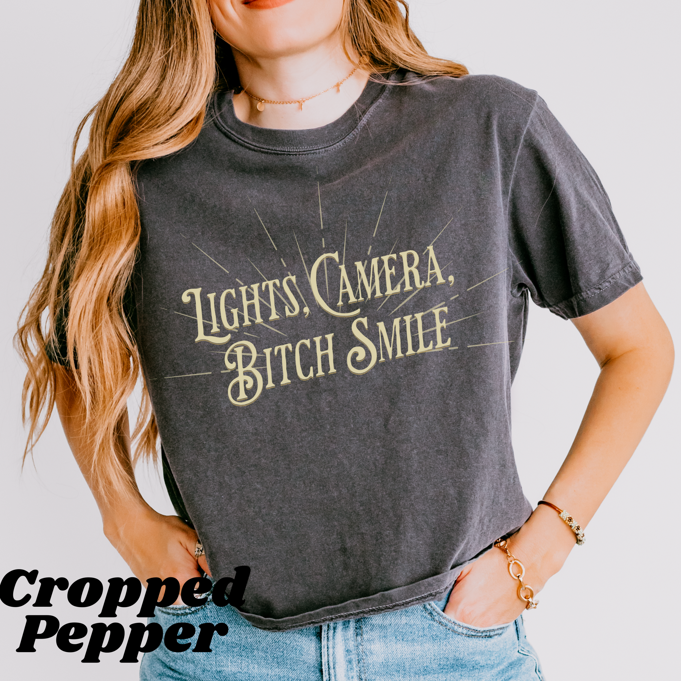 Lights, Camera, Bitch Smile , "I Can Do It With A Broken Heart" T-Shirt