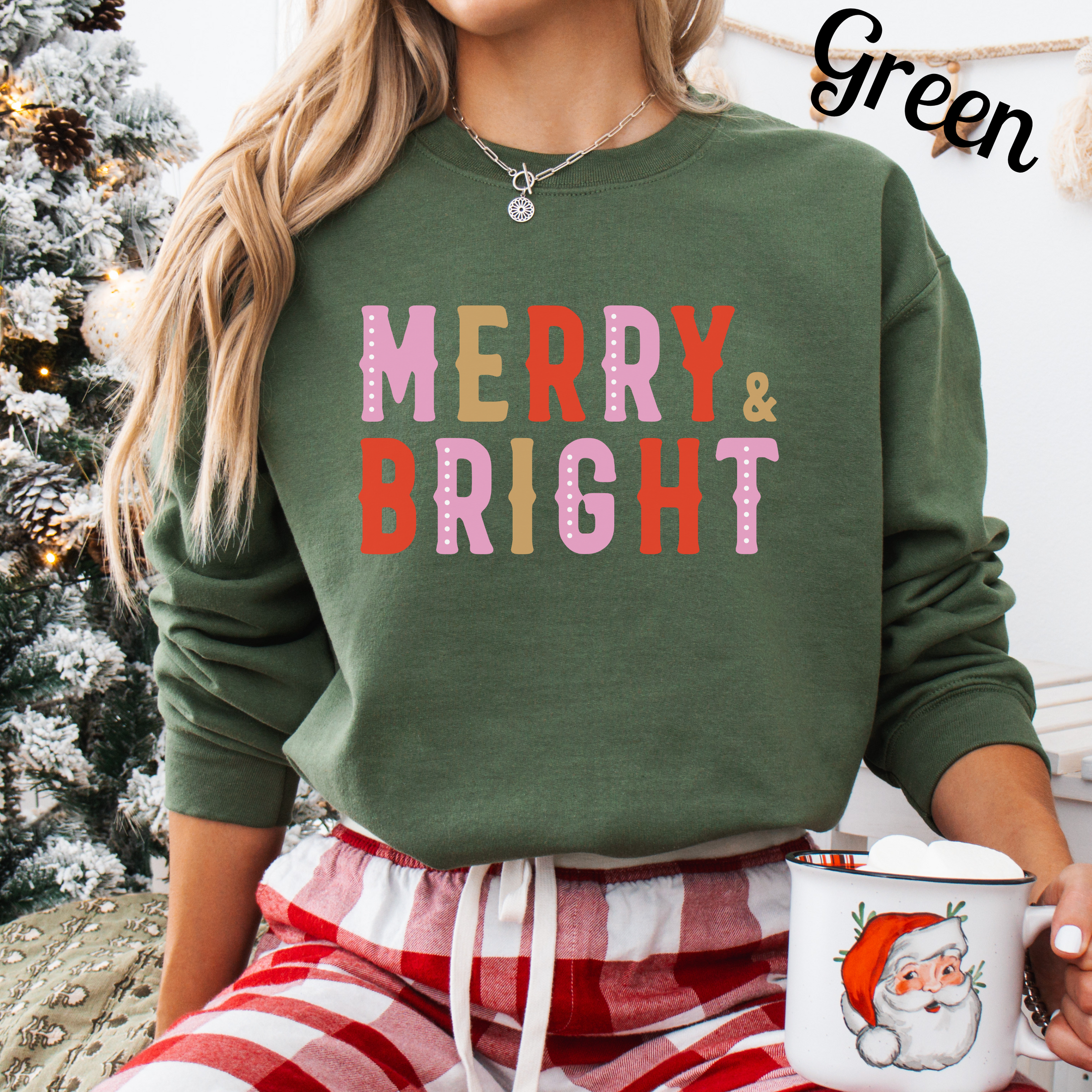 Merry & Bright Sweatshirt