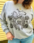 Load image into Gallery viewer, Lucky Horseshoe Vintage Graphic Sweatshirt
