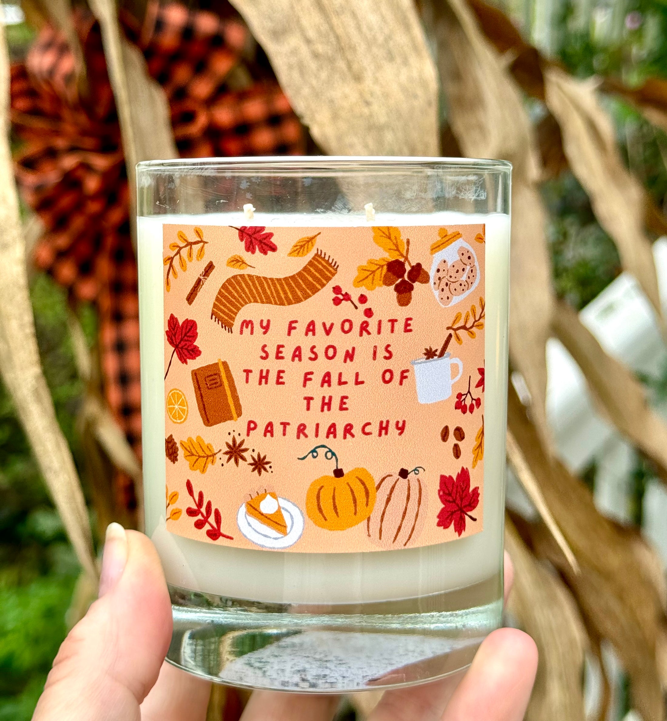 Fall Of The Patriarchy Candle