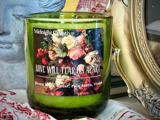 Love Will Tear Us Apart Candle