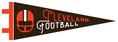 Load image into Gallery viewer, Cleveland Football Pennant Sticker
