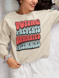 Load image into Gallery viewer, Voting Prevents Unwanted Presidencies T-Shirt and Swetshirt
