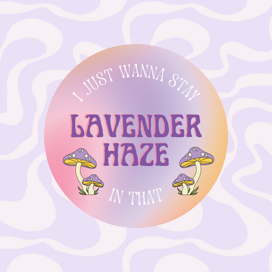 Lavender Haze Sticker