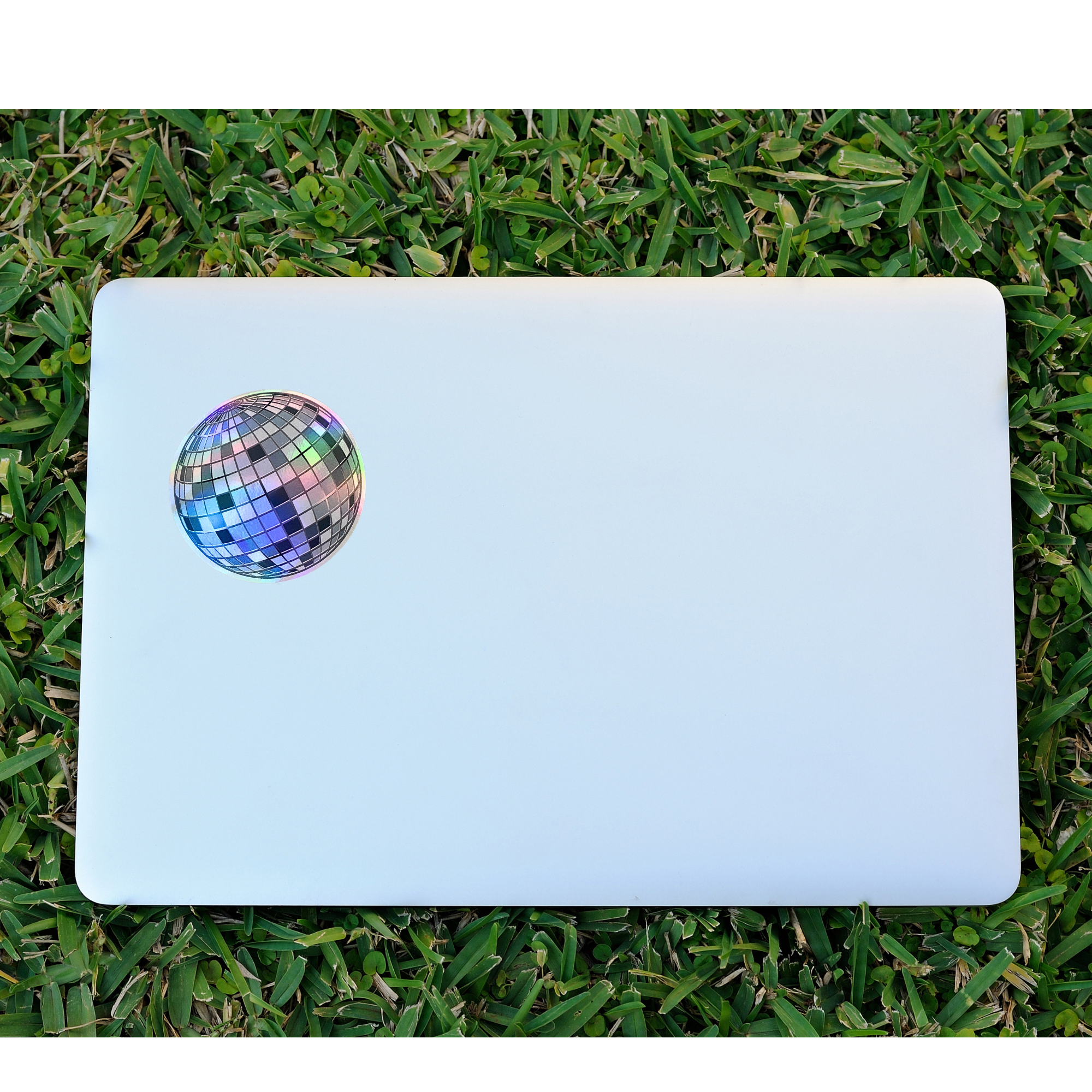 Holographic Mirror Ball Sticker