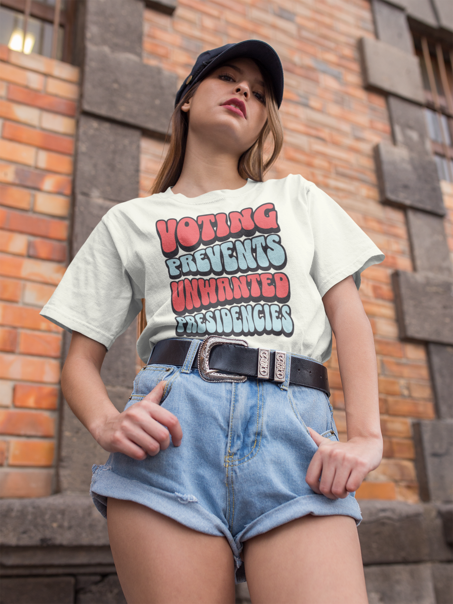 Voting Prevents Unwanted Presidencies T-Shirt and Swetshirt