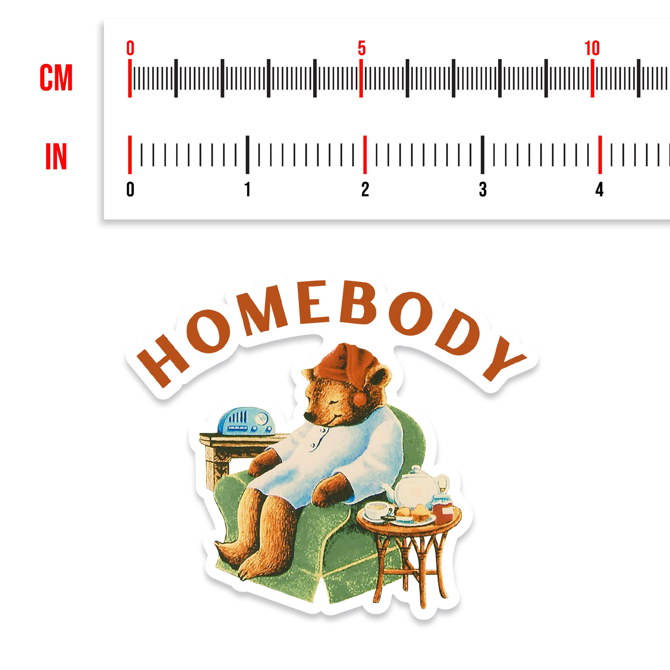 Homebody Sticker