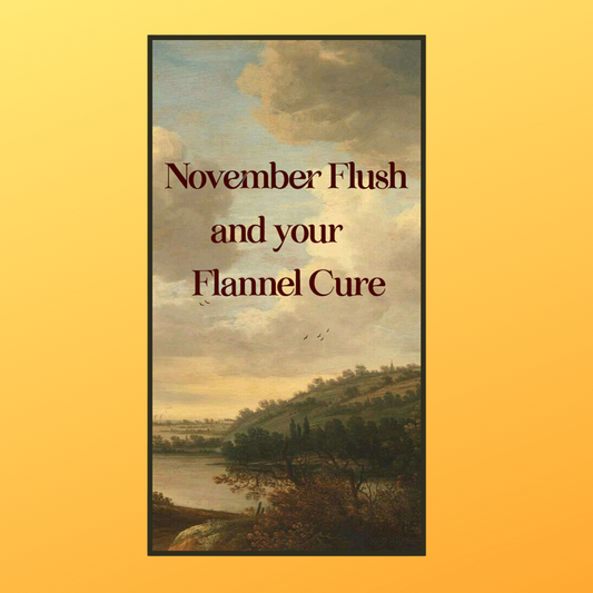 November Flush Sticker